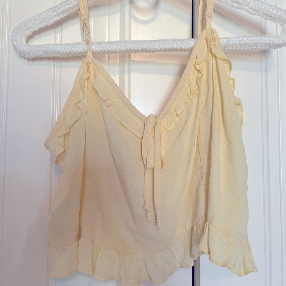 Pastel yellow top
